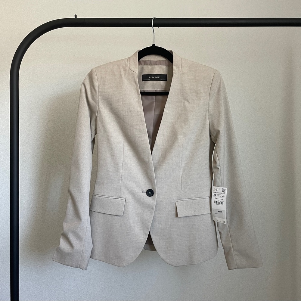 Zara Basic Blazer - Picture 2 of 12